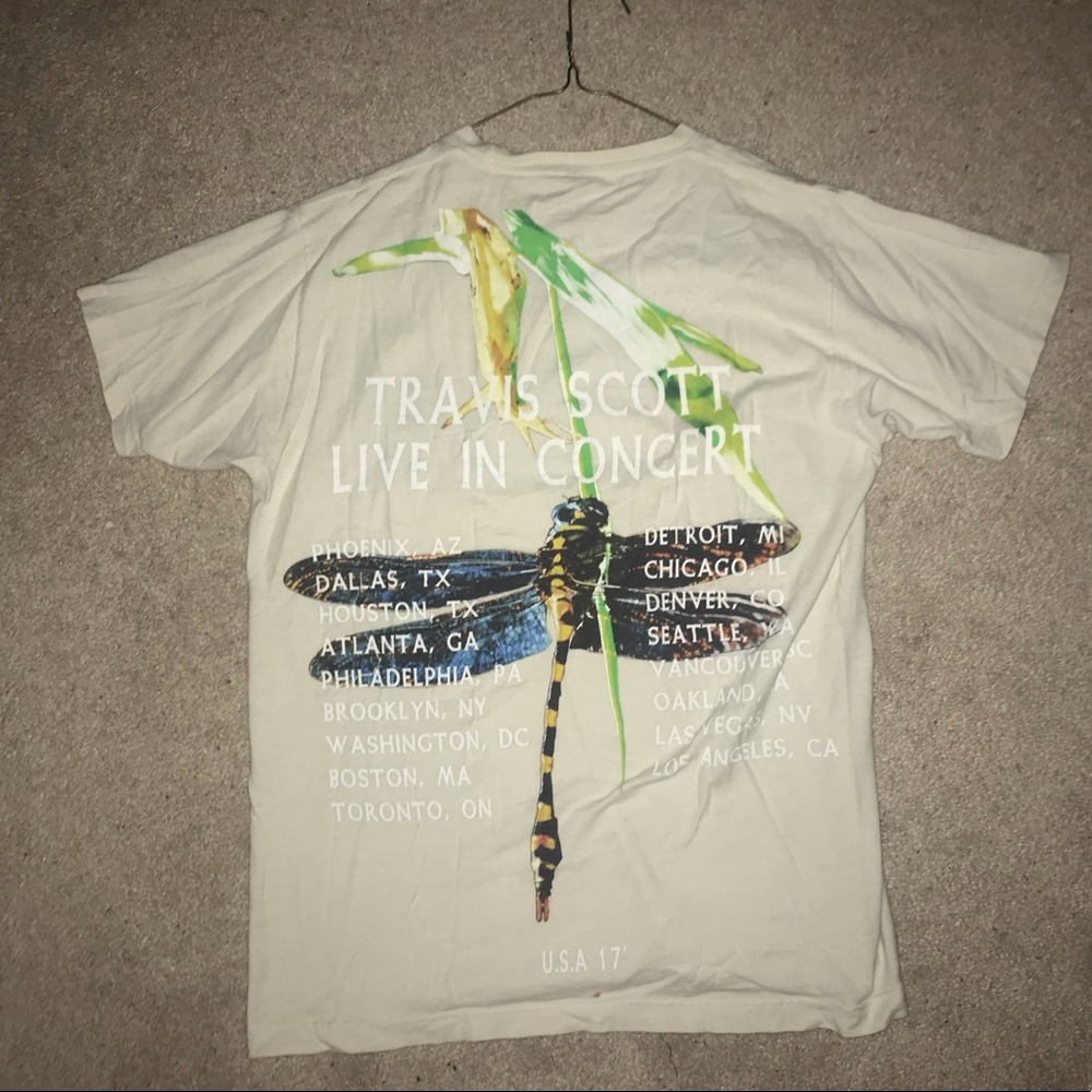 Travis Scott tour shirt
